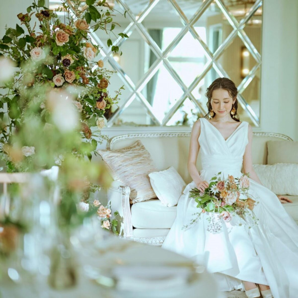 【式場見学1軒目の花嫁さま限定】ウエディングドレス1着プレゼント