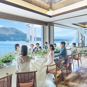 ［少人数で貸切OK］桜島×海×大聖堂！地上30m絶景リゾート
