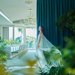 ラグジュアリーなシャンデリアや重厚なカーテンで上品な雰囲気に|THE GRAND HOUSE（グランドハウス）の写真(35650531)