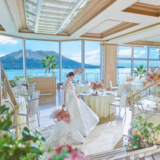 平日なら《人気演出ALL体験》桜島×海の絶景会場＆大聖堂見学！絶品試食