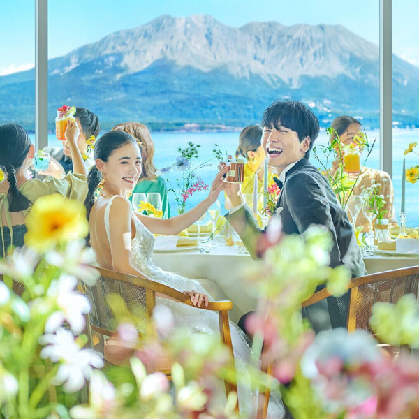 全フロア桜島ビューの絶景リゾートW体験