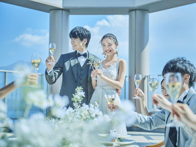 挙式と会食でゆったりプラン