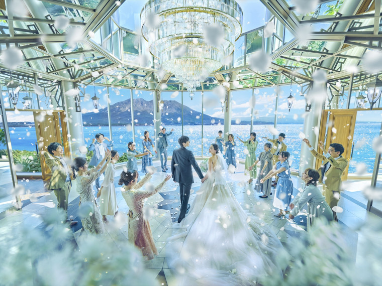 鹿児島でなんども招待されたい結婚式場