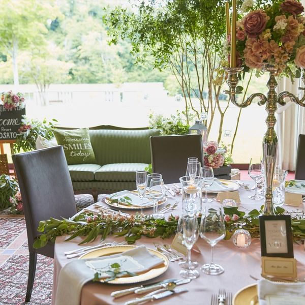 ≪旅婚≫宿泊付きWedding Planが人気、旅行の計画を立てるように気軽にお打合せしましょう！|つま恋リゾート 彩の郷の写真(1789010)