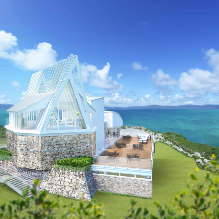 古宇利島 空と海の教会