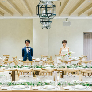 本番開始前のフォトツアーもゆったりと 会場装飾の最終チェックも叶う|Le chic unjour（ラシックアンジュール）の写真(49655359)