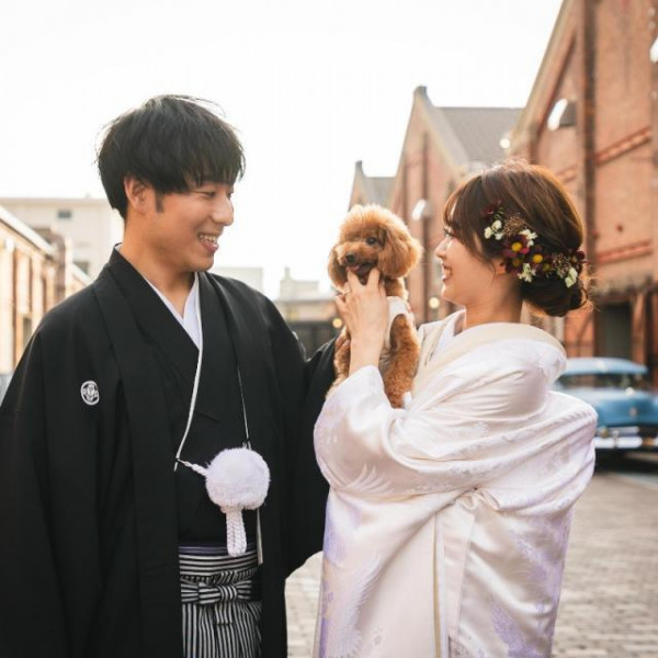 和装でのフォトウエディングもOK＊