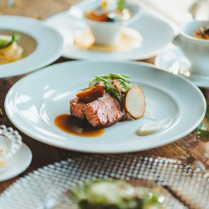 【信州食材と特選牛試食】&絶景チャペル×会場見学＊ALL体験
