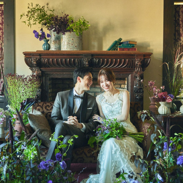 クラシカルなホテル館内も人気の撮影スポット。