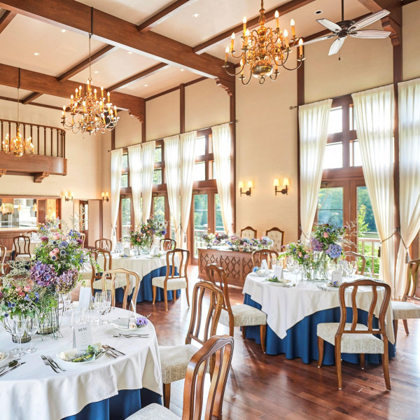 5つの披露宴会場から人数やご要望に沿ってご提案。