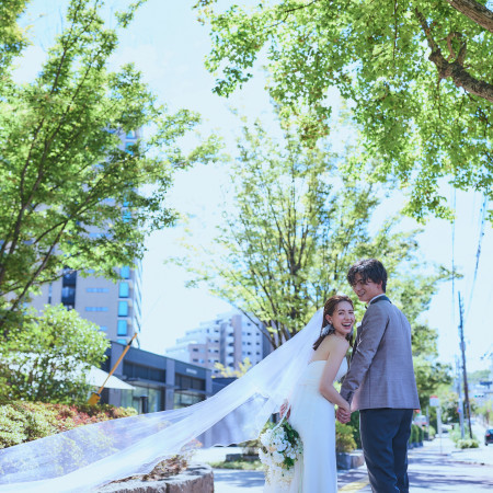 大人な街『浄水通り』の落ち着いた街並みはゲストの皆様にも安心してお越しいただけます。