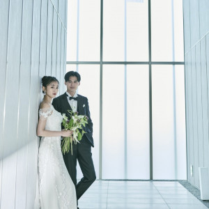 建築美がふたりの特別な日を引き立てる|岐阜モノリスの写真(54508983)