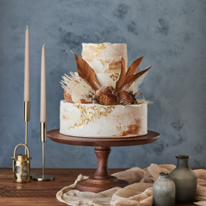 ふたりのコンセプトに合わせたオーダーメイドのケーキ|岐阜モノリスの写真(54515953)