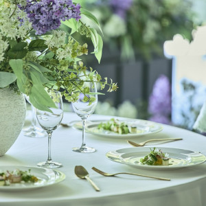 卓上のコーディネートも空間演出のひとつ|岐阜モノリスの写真(54487075)