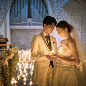 前撮り撮影ではフォトジェニックな演出も可能（オプション）。|ステラ・デル・アンジェロの写真(49703297)