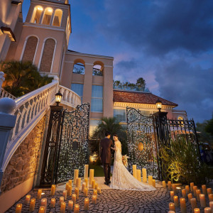 下見した会場の写真