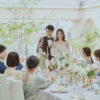 \見学デビュー応援/お祝いギフト1万×人気試食*感動挙式&演出体験