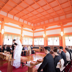 挙式の撮影も可能です。お問合せください。|平安神宮会館の写真(30735205)