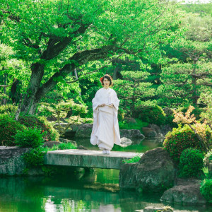 名勝指定庭園「神苑」。自然美あふれる憩いの場が、どこからも楽しめる。|平安神宮会館の写真(6148419)