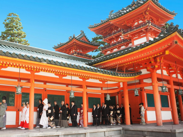 平安神宮での挙式を体感