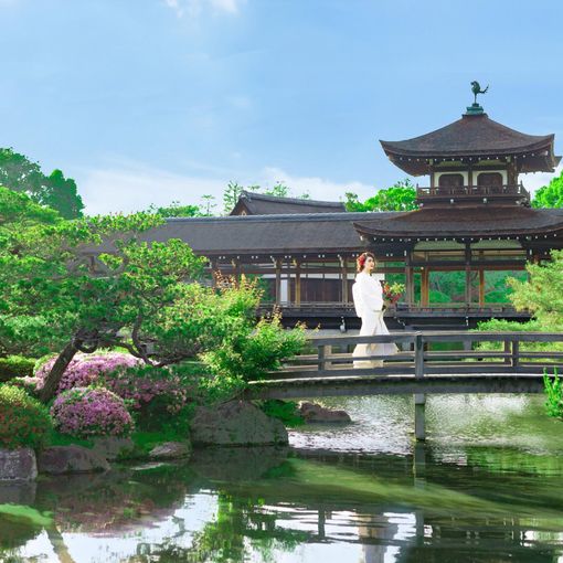 平安神宮会館の結婚式の公式写真（1枚目）