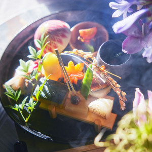 彩りも鮮やかな料理は大切なゲストへの特別なおもてなし|岡山モノリスの写真(54505460)