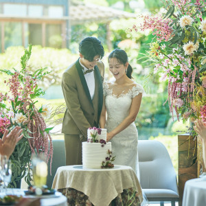 大切なゲストに見守られて様々な演出も可能|岡山モノリスの写真(54505061)