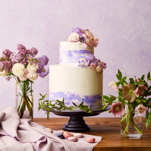 ふたりのコンセプトに合わせたオーダーメイドのケーキ|岡山モノリスの写真(54505775)