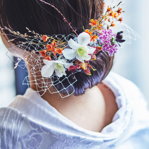 和装ならではのヘアスタイルを楽しんで|岡山モノリスの写真(24919770)