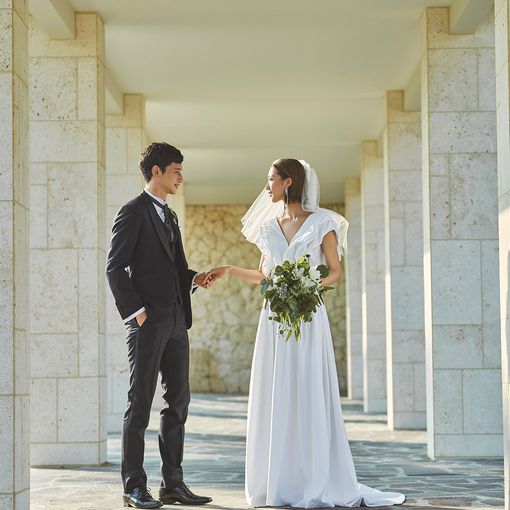 瀬良垣島教会/アールイズ・ウエディングの結婚式の公式写真（3枚目）