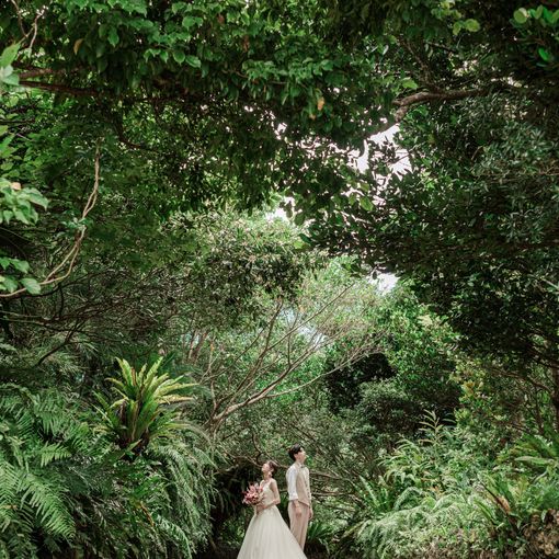 瀬良垣島教会/アールイズ・ウエディングの結婚式の公式写真（4枚目）