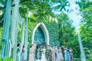 挙式後のアフターセレモニー|南青山サンタキアラ教会の写真(55670585)