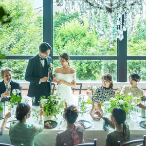 ご家族様と、お食事や会話を楽しめるご会食スタイルのご提案