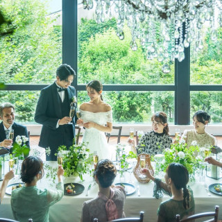 今年最後【料理特典×130万優待】緑溢れる教会×三ツ星おもてなし試食