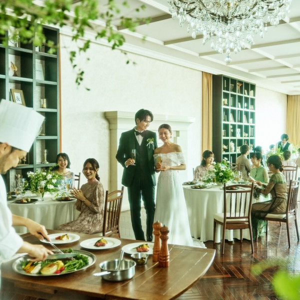 完全貸切の一軒家で憧れの結婚式を