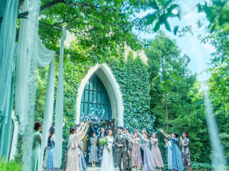 季節ごとに表情を変える、自然に包まれたガーデン