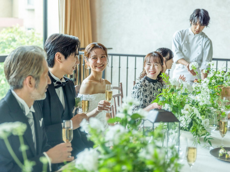 おもてなしの要にはお箸で召しあがれるオリジナルフレンチを