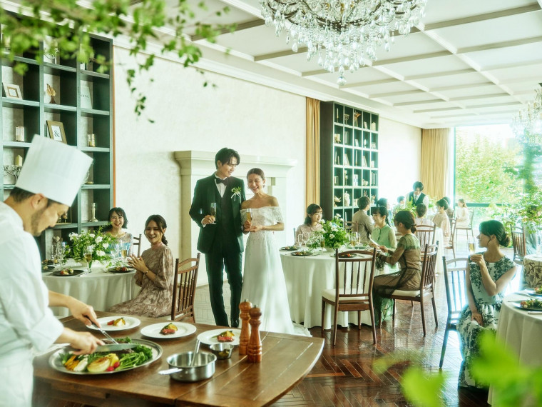 おふたりらしさが伝わる挙式が叶うと評判の教会！