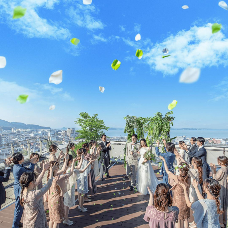 松島二丁目駅のガーデンウェディング特集