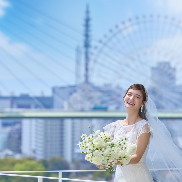 天気が良い時期で、ゲストの記憶に深く残る結婚式を