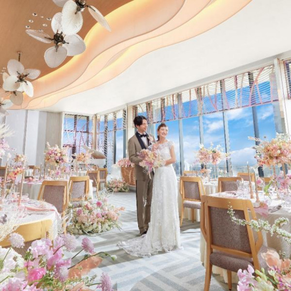 照明やコーディネートで印象が大きく変わる。ゲストの記憶に残る一日に