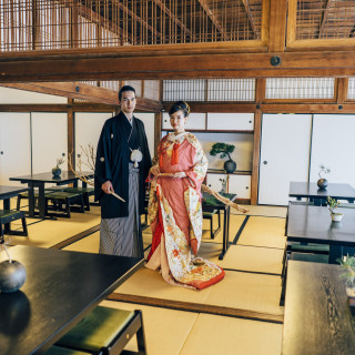 和室でおもてなし*和婚希望の花嫁に*