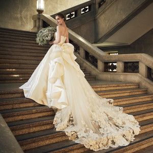 美しいウエディングドレス姿は写真映え間違いなし|ルクリアモーレ池袋駅前の写真(5928858)
