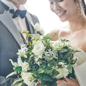 ブーケにもふたりの「好き」を詰め込んでオリジナリティあふれる結婚式を|ルクリアモーレ名古屋の写真(35314518)