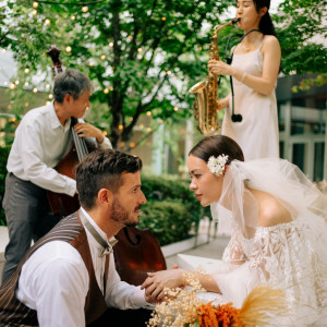 生演奏で華やかな演出を|THE GATEHOUSE（ゲートハウス）の写真(44494810)