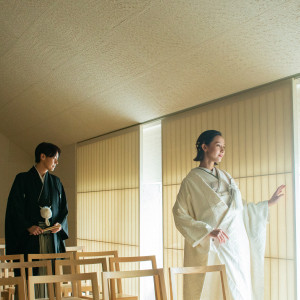 日本の伝統をふんだんに用いた芸術空間|MIRAIE Wedding（ミライエウエディング）の写真(34244963)