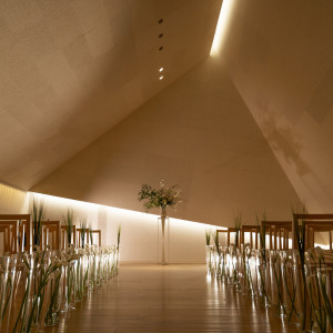 上質な芸術空間が演出するナイトウエディング|MIRAIE Wedding（ミライエウエディング）の写真(34244957)