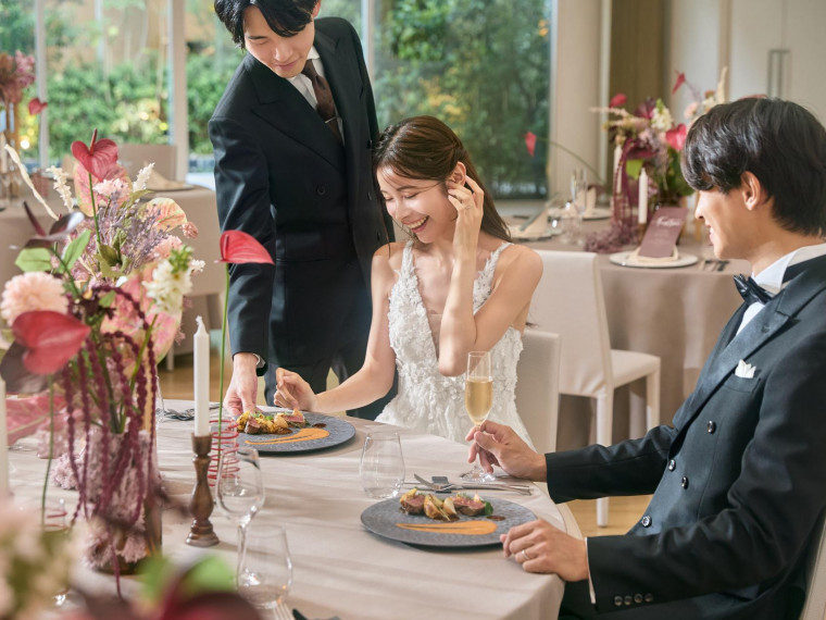 ふたりらしいスタイルをセレクトできる 少人数ウエディング