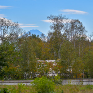 会場から見える富士山。|ル・ピオニエ（オズブライダル）の写真(45235855)