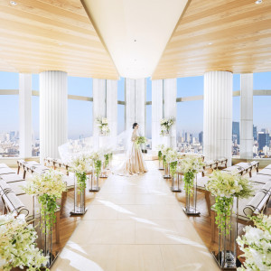 下見した会場の写真